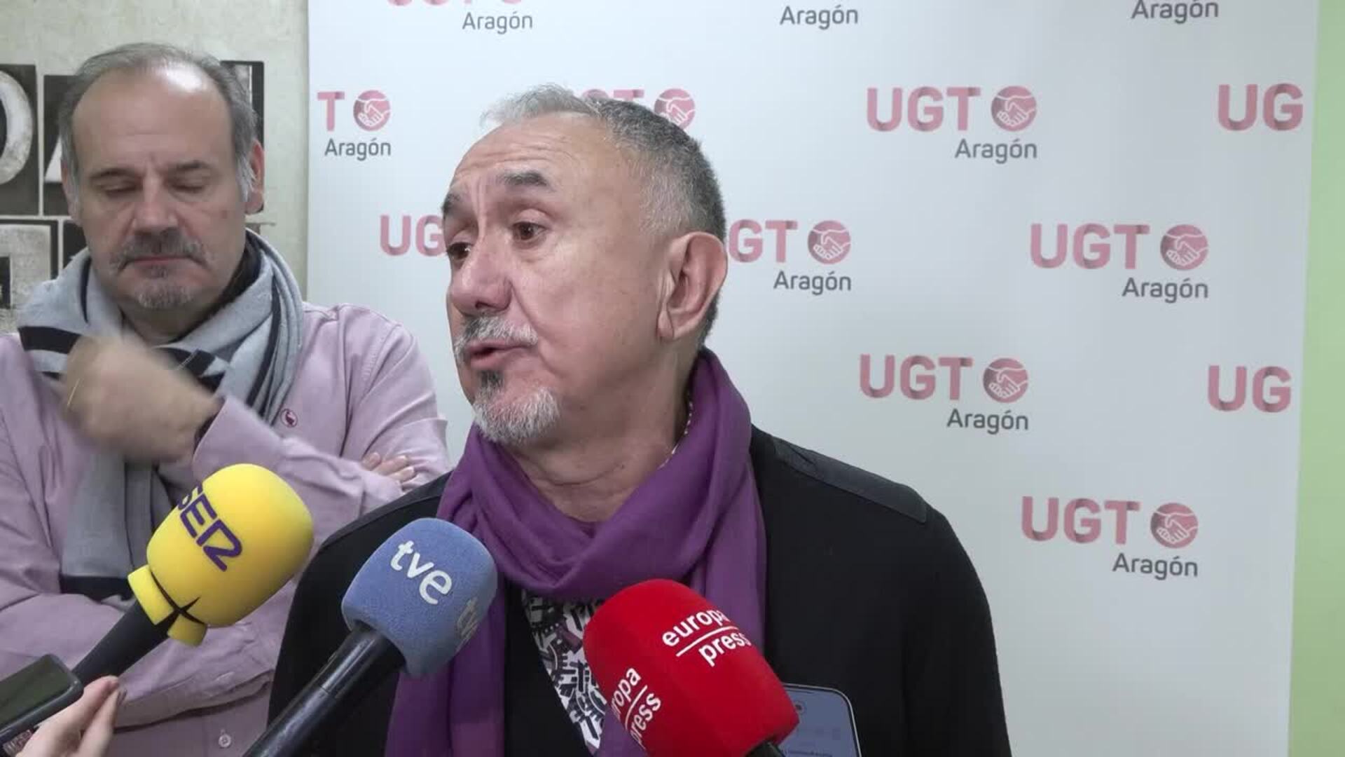 Álvarez (UGT) espera que el Gobierno de España suba el SMI en enero