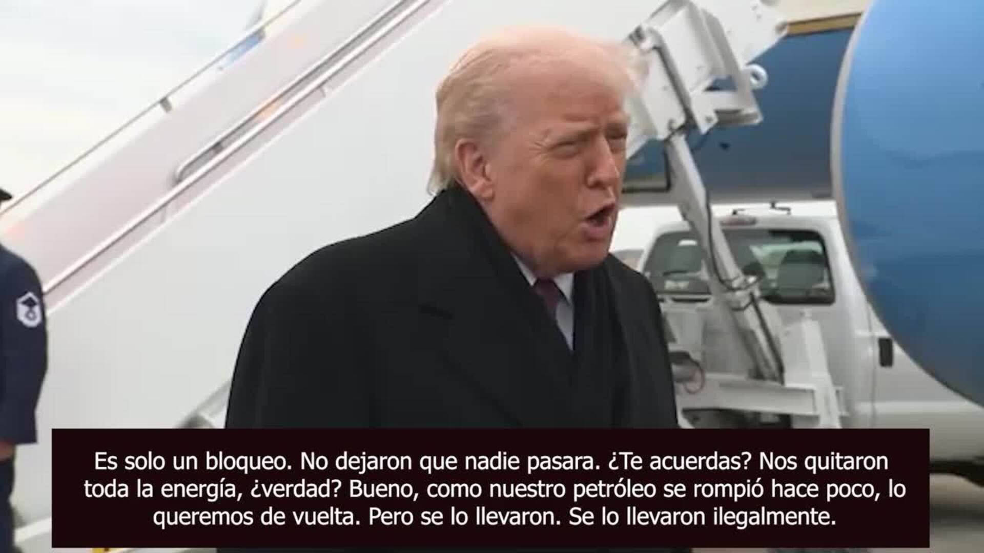 Trump defiende su gestión y no menciona a Venezuela en su discurso a la nación