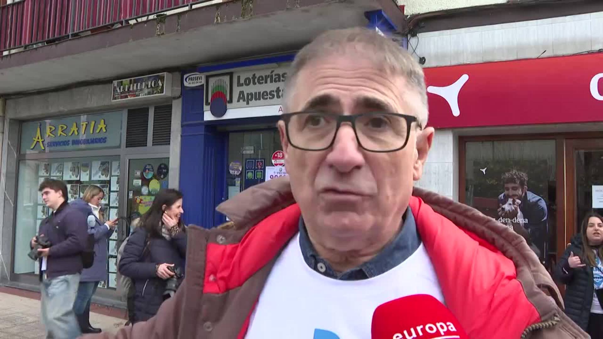 El equipo de rugby de Igorre reparte casi 15 millones del 3º premio vendidos en la localidad