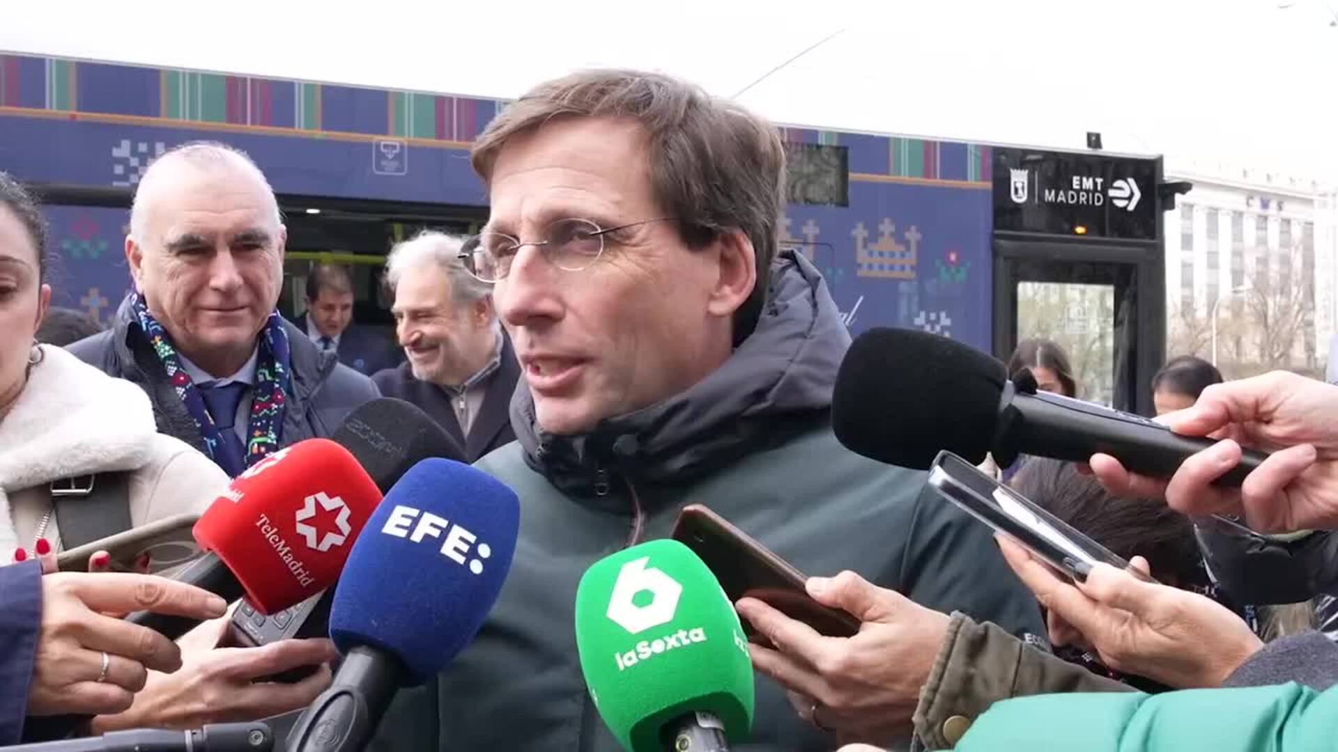 Almeida afirma que "cuando más brilla la Navidad" en Madrid es con la cabalgata de Reyes