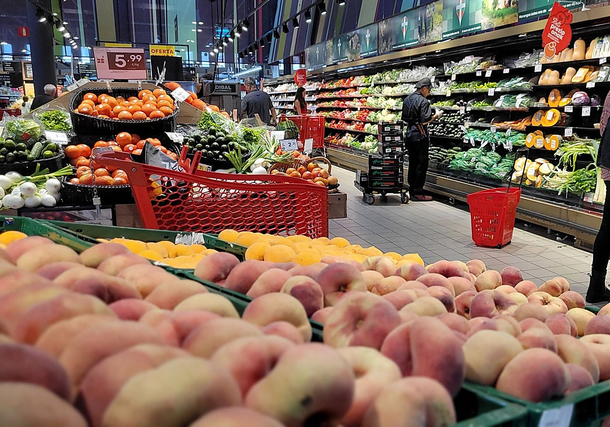 Los alimentos mantendrán un ligero encarecimiento a lo largo del año.