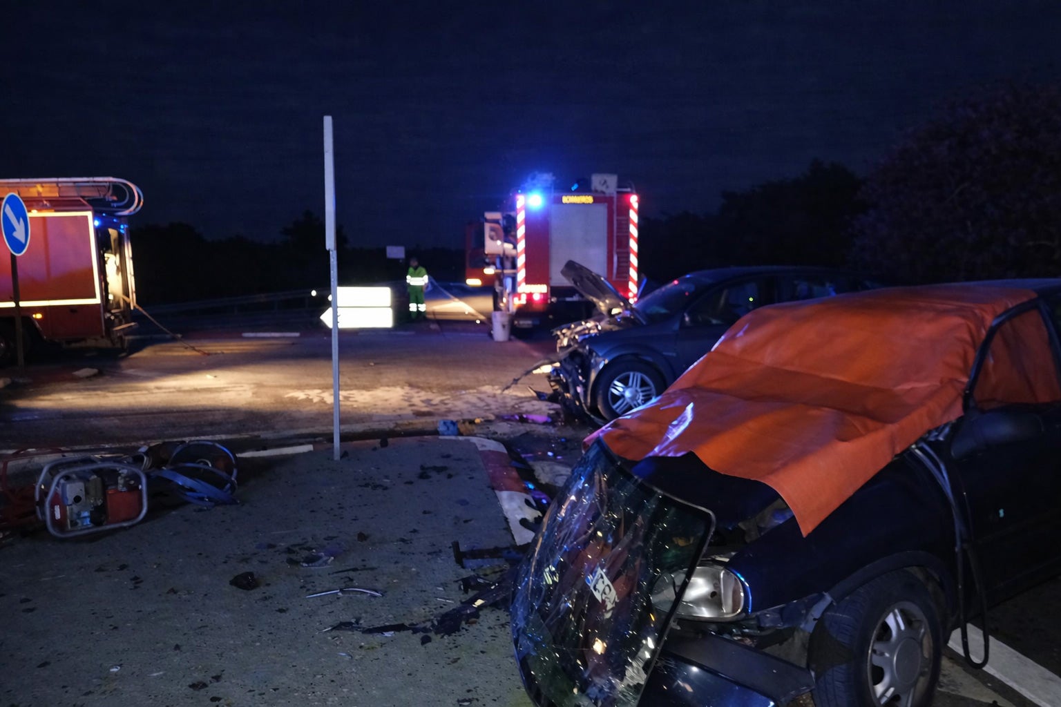 Muere una mujer de 73 años en un accidente de tráfico en Valencia de Alcántara