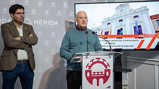 37 parados son contratados por el Ayuntamiento de Mérida gracias al plan de la Diputación