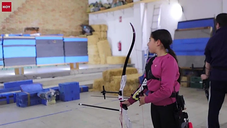 Crece la afición al tiro con arco en Badajoz, un «deporte para todas las edades»
