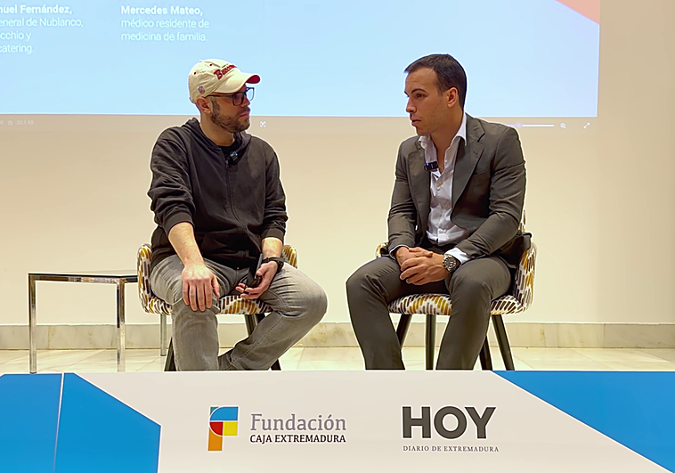 Juan Manuel Fernández: «Emprender en Cáceres es una oportunidad; un año de fallo no es nada frente a toda una vida»