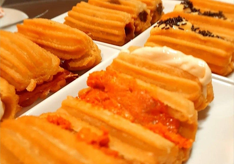 Los churros rellenos de una churrería extremeña que han conquistado a la Guía Repsol: reconocida con un Solete