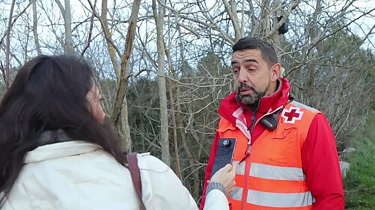 Valdebótoa se pone en alerta y comienza el desalojo de las casas aisladas