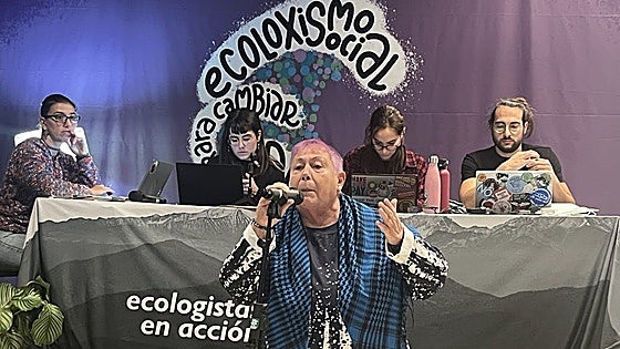 La activista Paca Blanco, que frenó Valdecañas, recibe una orden de desahucio: «De mi casa no me sacan»