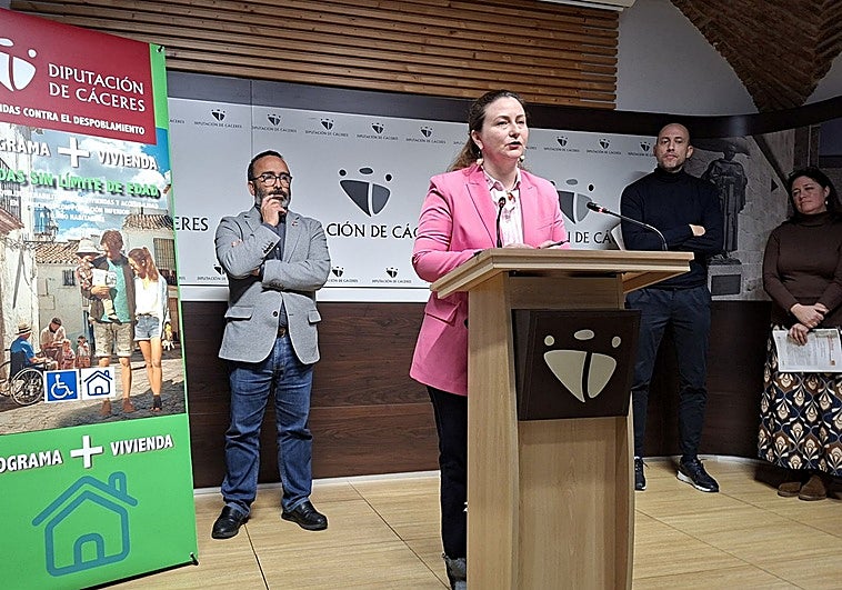 La Diputación de Cáceres subvencionará hasta el 80% del alquiler de la vivienda en pueblos de menos de 10.000 habitantes