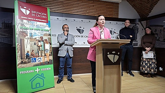 La Diputación de Cáceres subvencionará hasta el 80% del alquiler de la vivienda en pueblos de menos de 10.000 habitantes