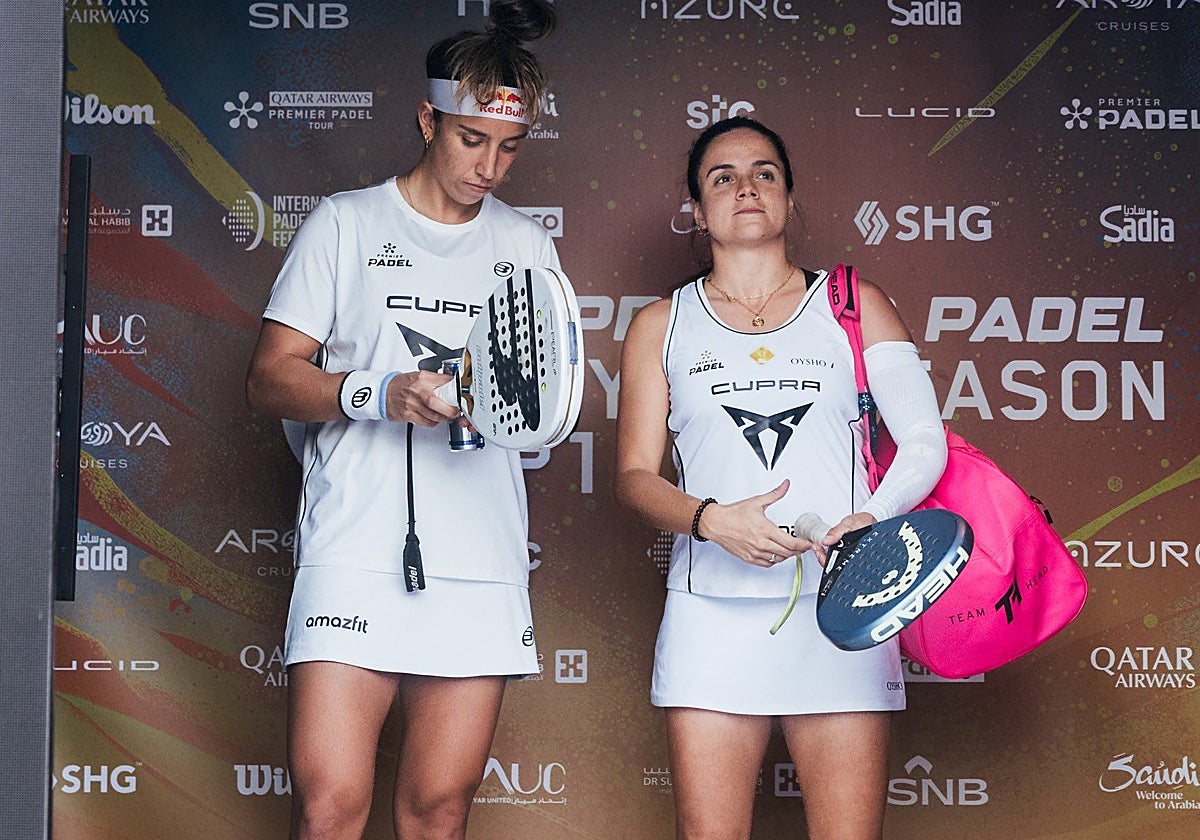 Inicio arrollador de Paula Josemaría y Bea González en el P1 de Riad