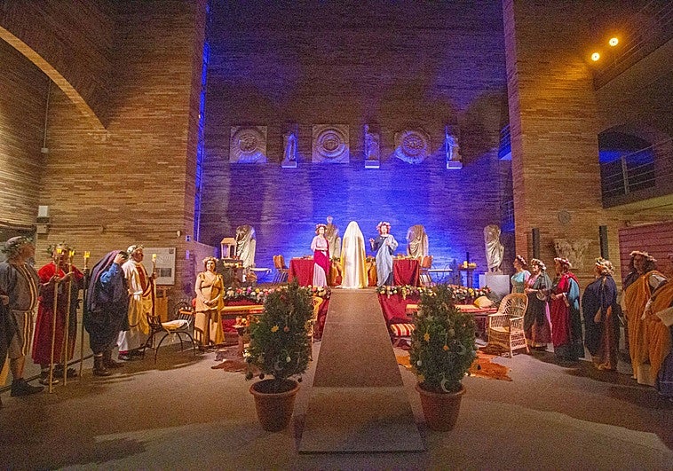El Museo Romano celebra el día de San Valentín con una recreación de Ara Concordiae
