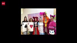 Carnaval en el colegio Francisco Pizarro de Cáceres