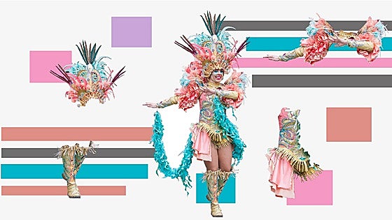 Todos los detalles del traje ganador de la comparsa Los Lingotes
