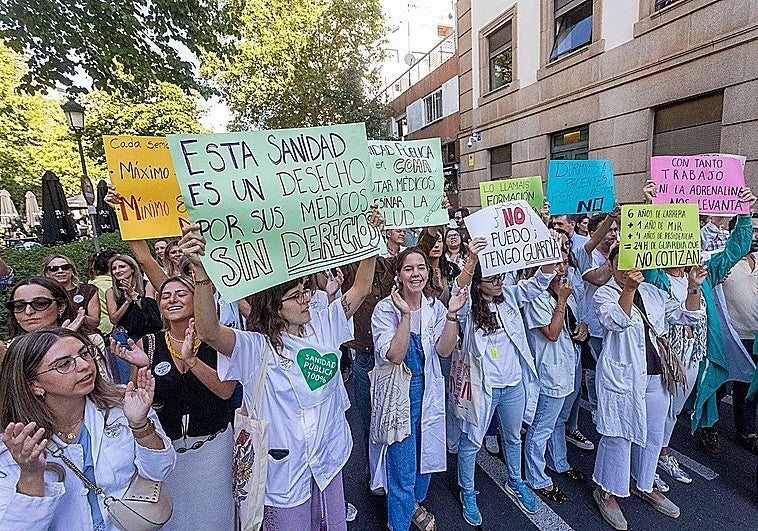 El SES cifra en un 18,77% el seguimiento de la huelga de médicos en Extremadura