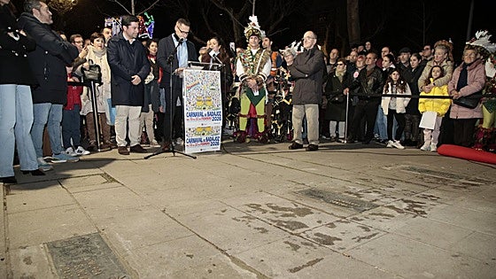 Nuevas placas en el Paseo del Carnaval de Badajoz