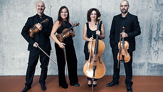 El Cuarteto Amadé ofrece mañana un concierto de cuerdas en el auditorio del centro cultural Santo Domingo