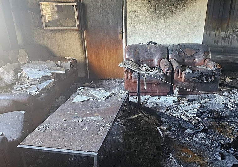 El incendio en la residencia de La Granadilla se originó en una estancia común de la quinta planta