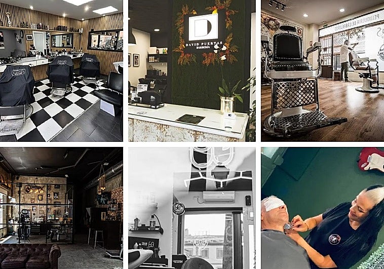 Seis barberías extremeñas, entre las mejores de España