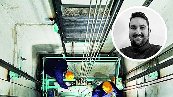 Andrés Hernáiz, experto en ascensores: «Puede deberse a un fallo eléctrico»