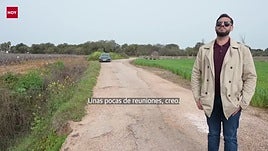 La comunidad terapéutica pide el arreglo del camino de las casas aisladas de Gévora