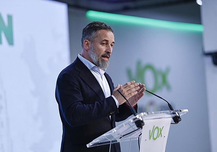 Abascal, sobre las negociaciones en Extremadura, Aragón y Castilla y León: «Entraremos en los tres gobiernos»