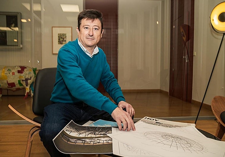 Ingeniero del Turuñuelo: «No he encontrado otra cúpula con cubierta vegetal más grande que esta»