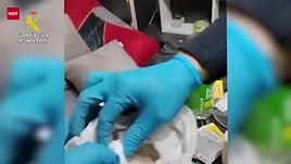 La Guardia Civil desmantela un punto de venta de drogas en San Vicente de Alcántara