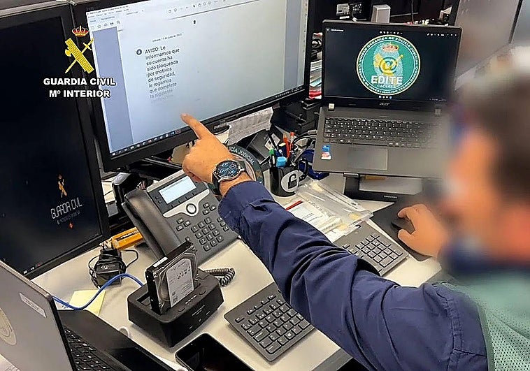 Un investigado en Badajoz por estafas a empresas con cambios en datos de facturas