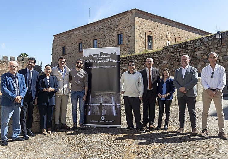 La Pasión Viviente de Cáceres incorpora este jueves tres nuevas escenas y José F. Ramos debuta como Jesucristo