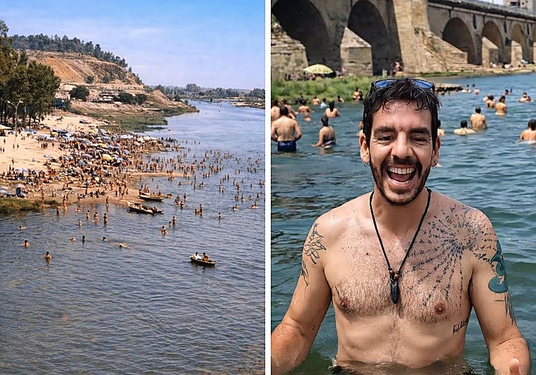 Así eran los veranos en el Guadiana: el nostálgico vídeo de una agencia de Badajoz que viaja al pasado con IA