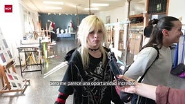 Una bulería frente al retrato de Robe en el Reino Aftasí