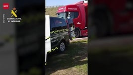 Cinco conductores profesionales dan positivo en drogas en controles de Guardia Civil y Trabajo en Extremadura