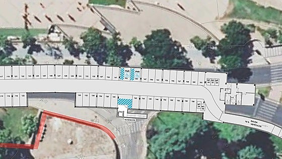 Nueve empresas optan al aparcamiento subterráneo de Circunvalación
