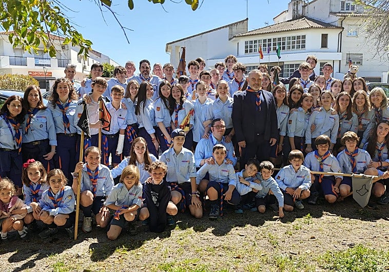 Los scouts de Mérida celebran su décimo aniversario con la inauguración de su nueva sede