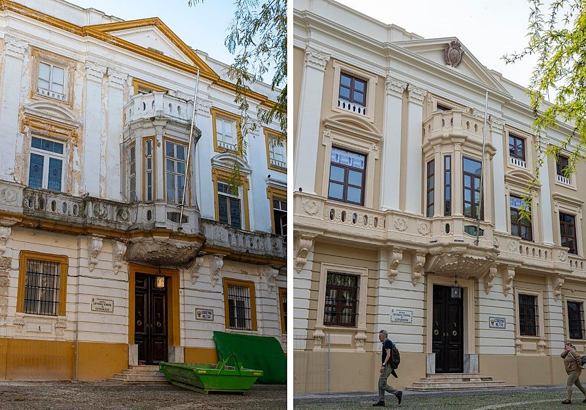 Capitanía estrena fachada y la reforma interior terminará este abril