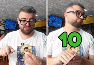 El 'influencer' gastronómico Cocituber encuentra el restaurante «más barato» en Extremadura: «Le doy un 10»