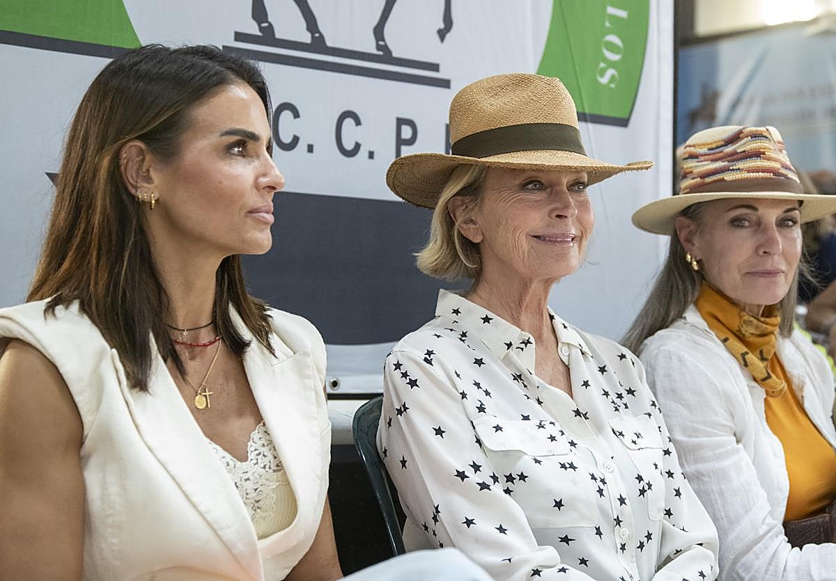 Bo Derek Visits Ecuextre Horse Fair in Badajoz
