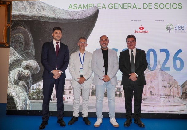 Alfonso Cano, Juan Carmona, Chus Mateo y Guillermo Santamaría.