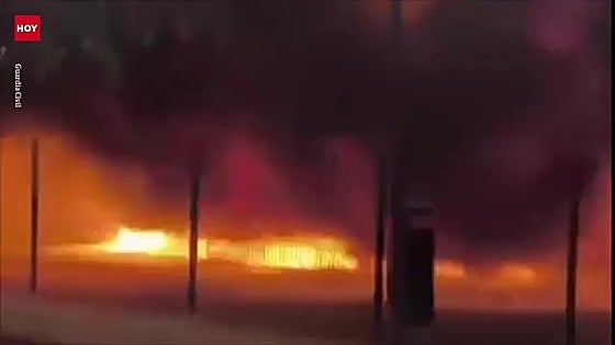 Detenido el autor del incendio que quemó un parque infantil en Navalmoral de la Mata