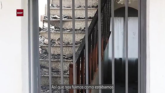 Los primeros vecinos regresan a sus casas en Avellanar tras el incendio