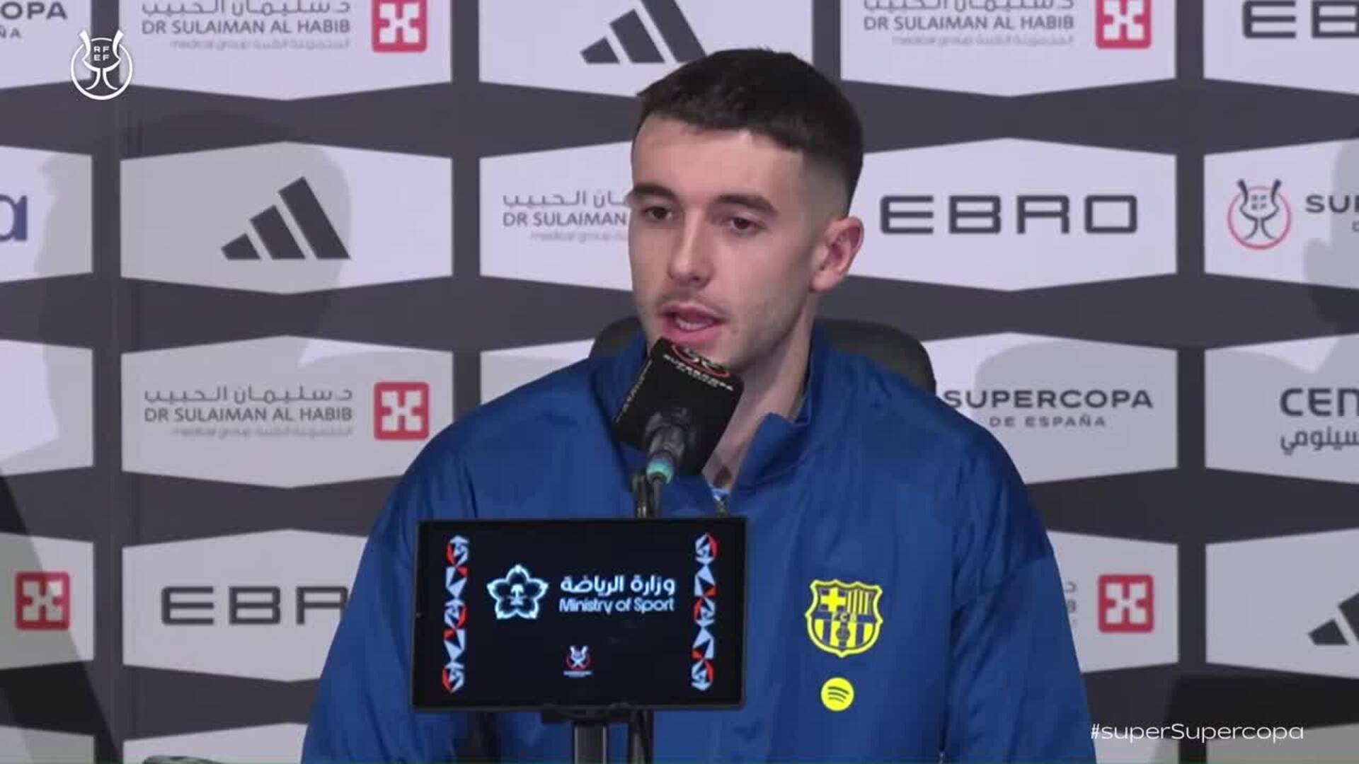 Joan García: "A todo jugador le gusta ir con la Selección, si llega estaré muy orgulloso"