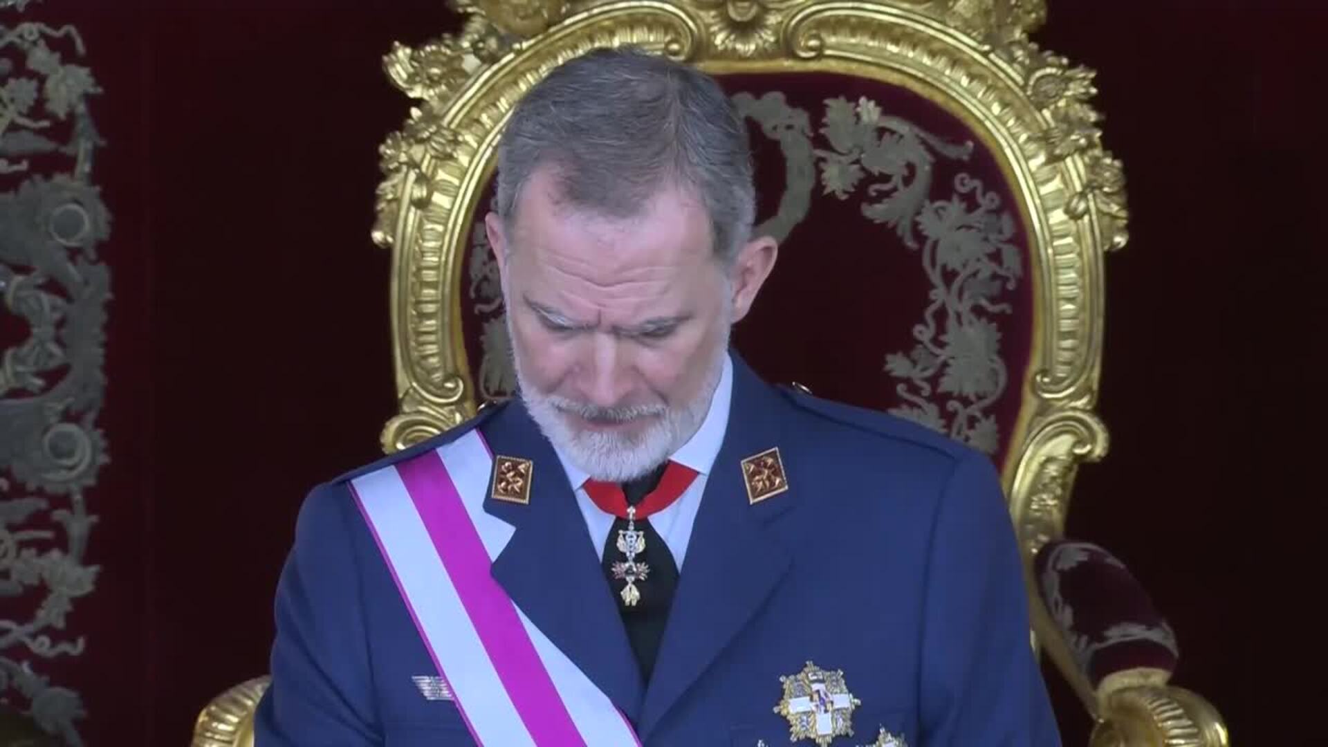 La situación en Venezuela se cuela en la tradicional Pascua Militar presidida por los Reyes