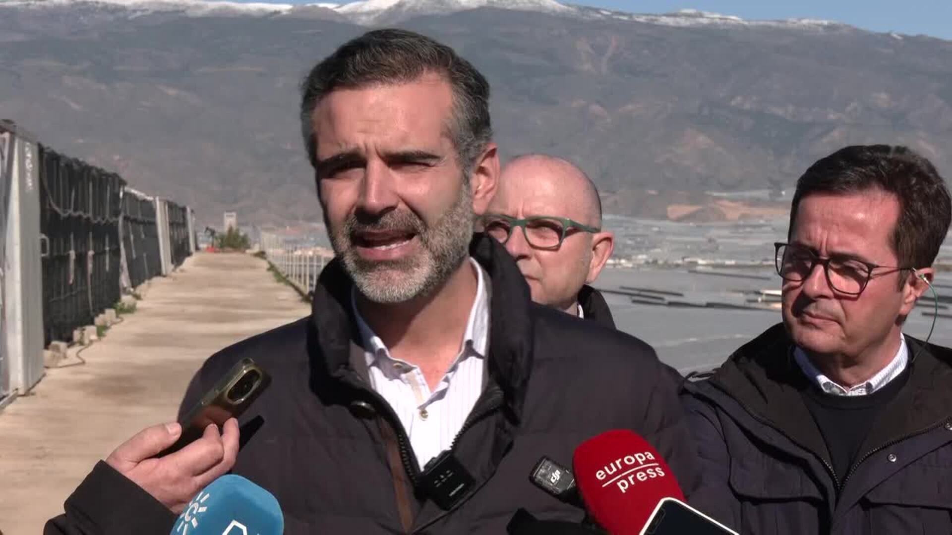 La borrasca 'Francis' afecta a 2.000 hectáreas de cultivos en la provincia de Almería