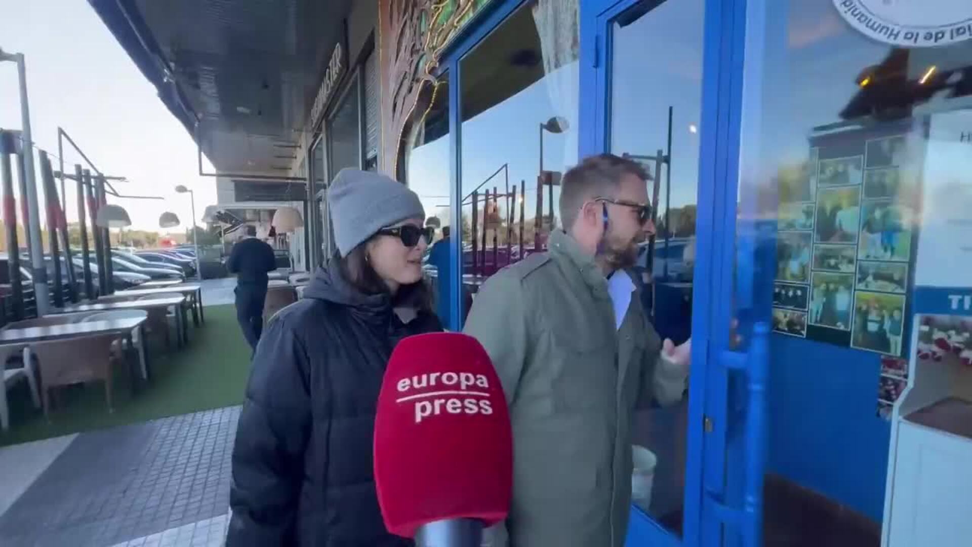 José María Almoguera, parco en palabras tras la 'espantá' de Alejandra Rubio en Reyes