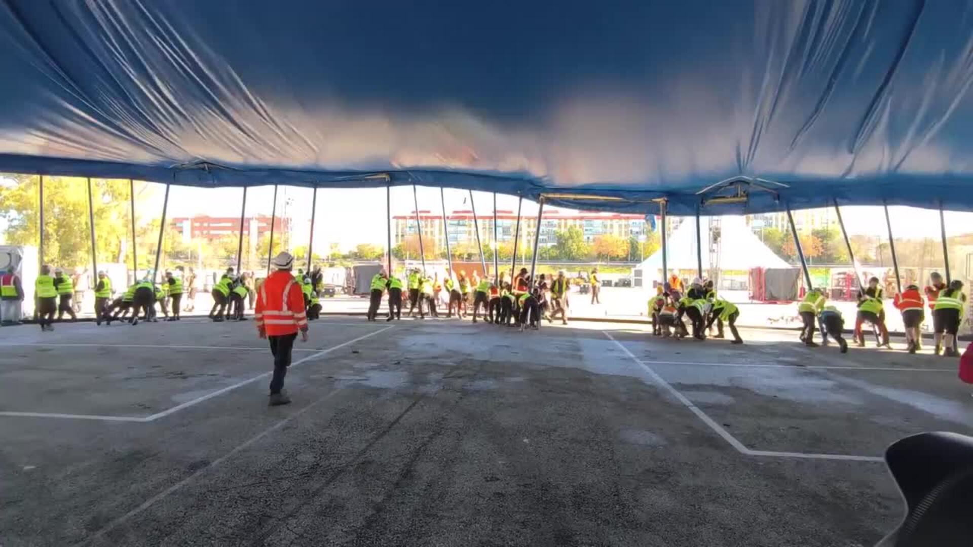 Cirque du Soleil instala en Sevilla la Gran Carpa para el estreno de 'Kurios'