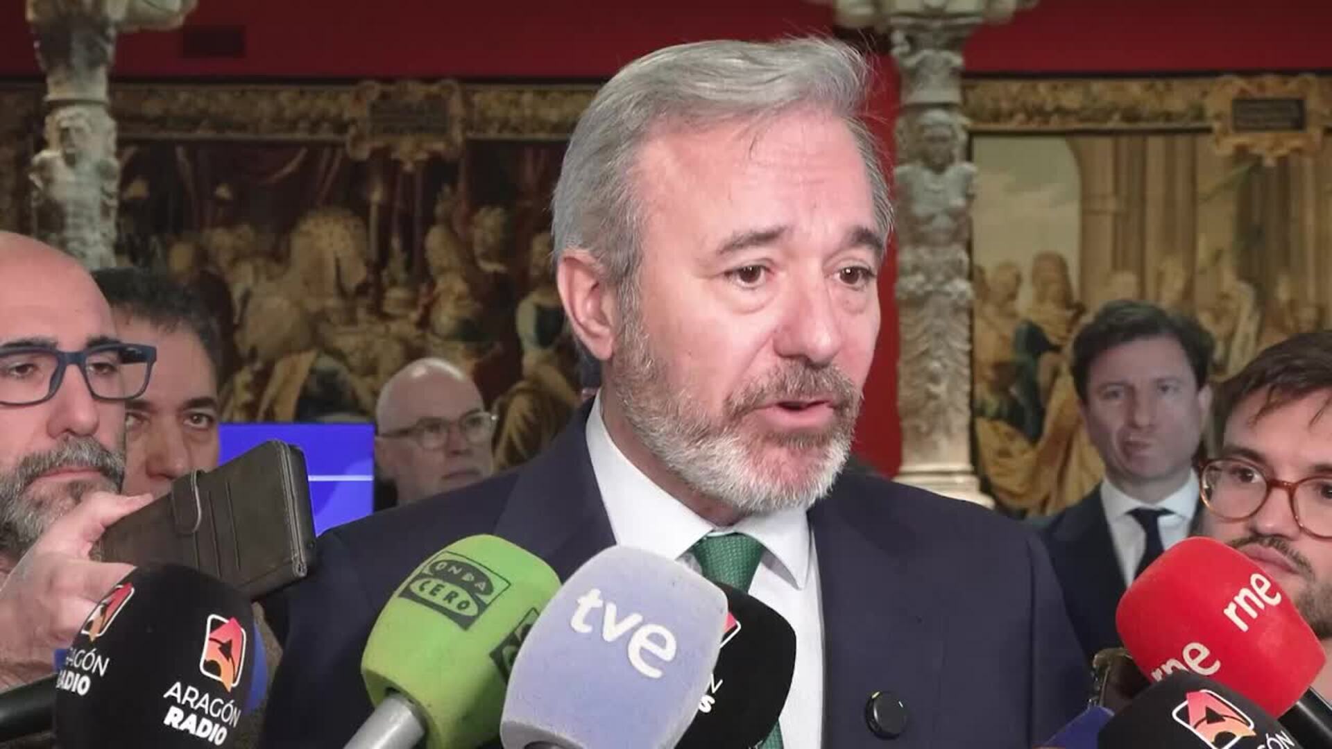 Azcón: “Me preocupa que Alegría se quede sola defendiendo a los independentistas”