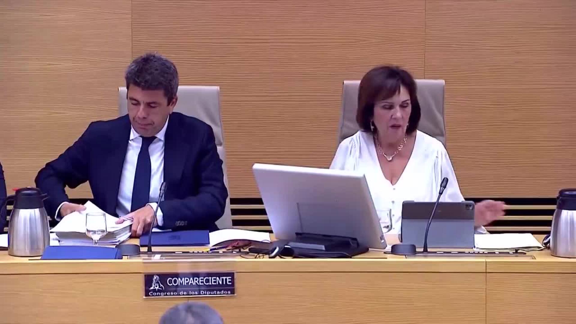 Pradas cree que Mazón se "entrometió" en la medida del confinamiento y Cuenca lo niega