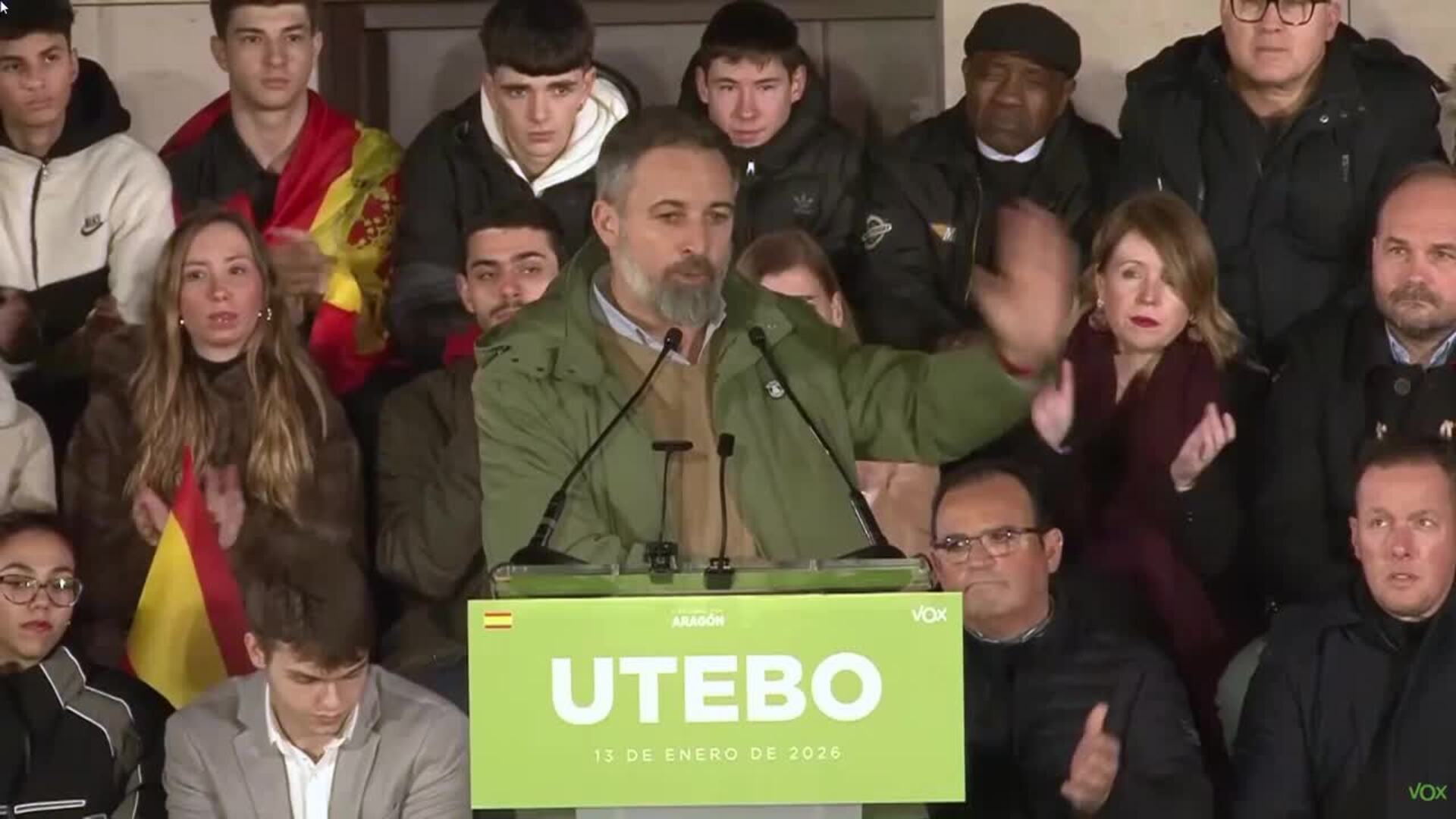 Abascal (Vox) pide la "repatriación inmediata" para los MENA y la inmigración ilegal