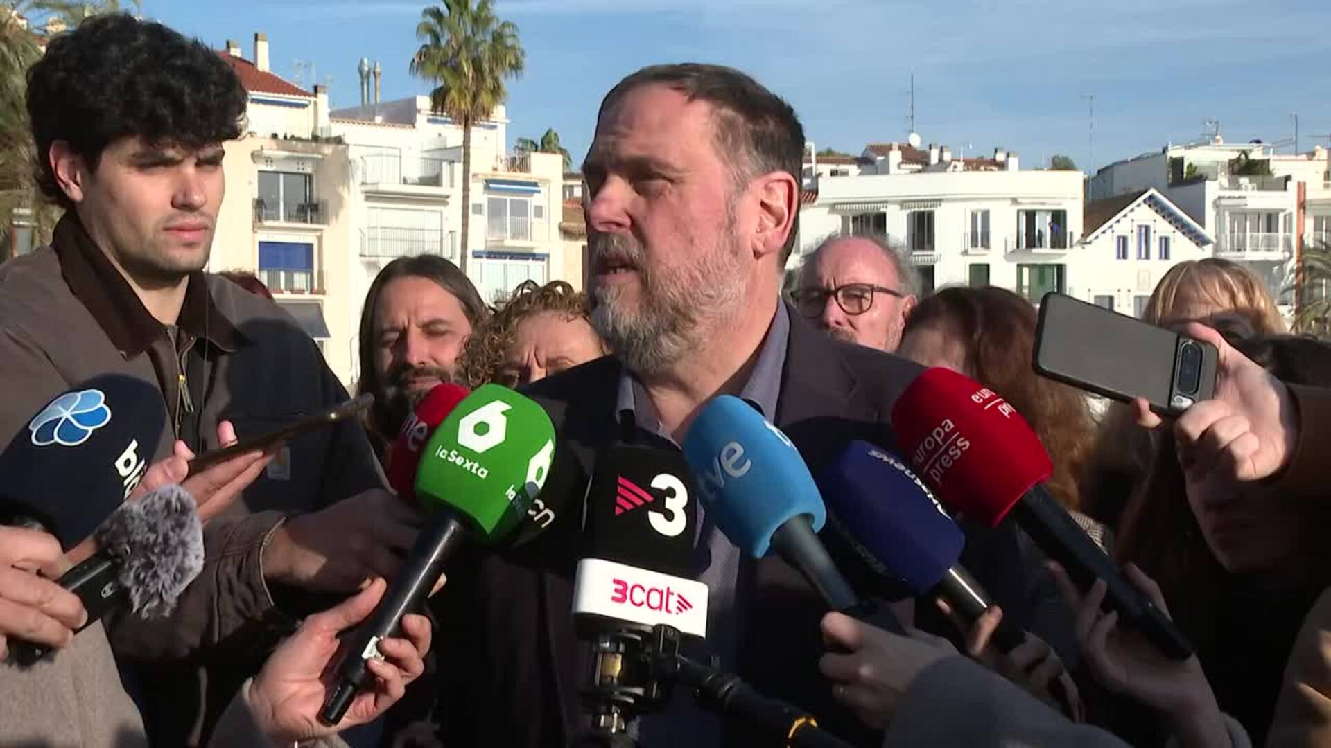 Junqueras sobre las reuniones con Sánchez: "No hace falta convertir el trabajo en espectáculo"